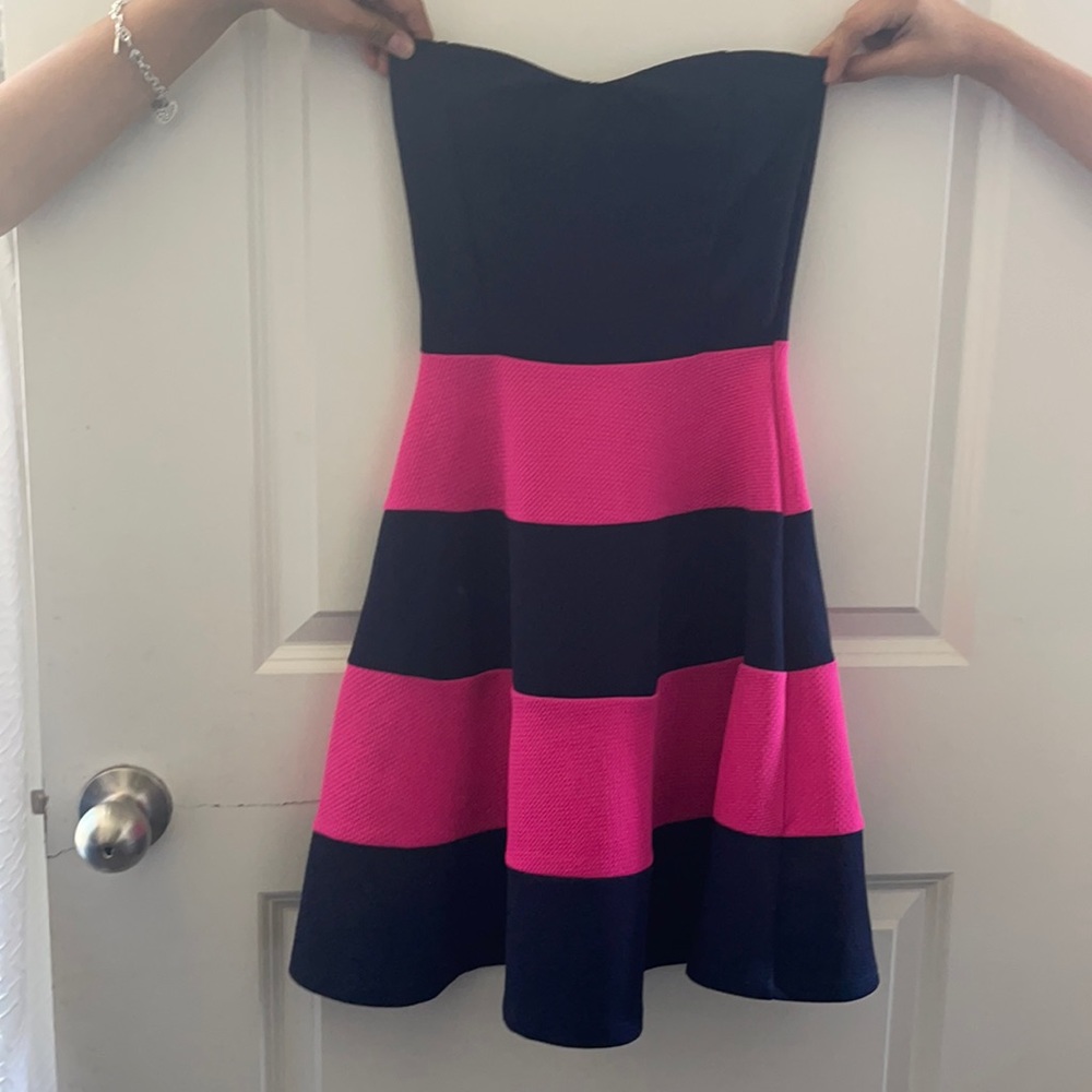 Strapless dress